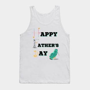 Golf Father's Day Tank Top